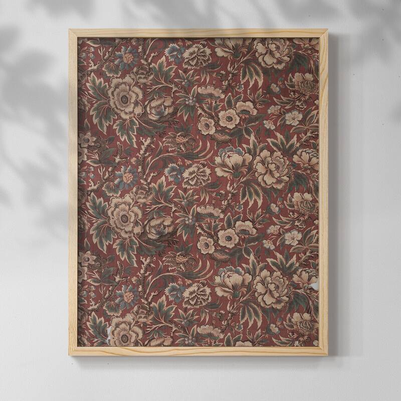 Vintage Abstract Print LXXVI -Framed Print