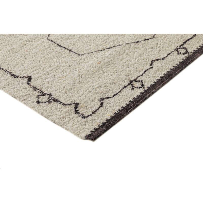 Terra by Obeetee Farah Course White Rug