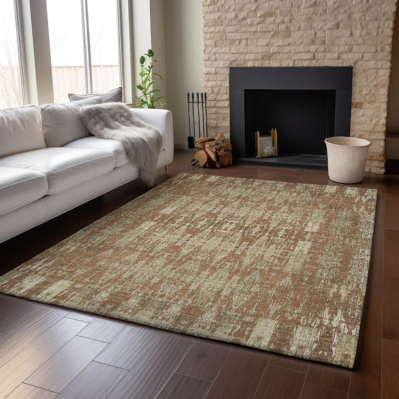 Premium Washable Super Soft Distressed Ombre Mayfield Rug