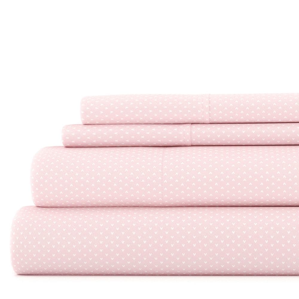 Becky Cameron Double Brushed Patterned 4 Piece Sheet Sets