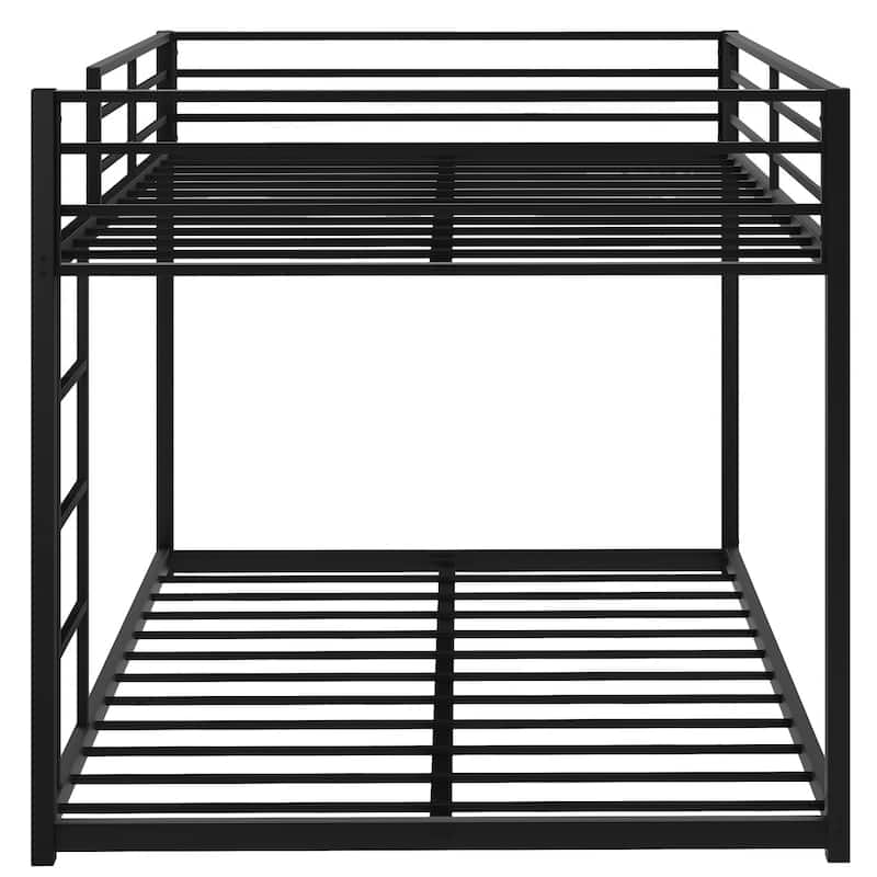 Metal Bunk Bed with Ladder