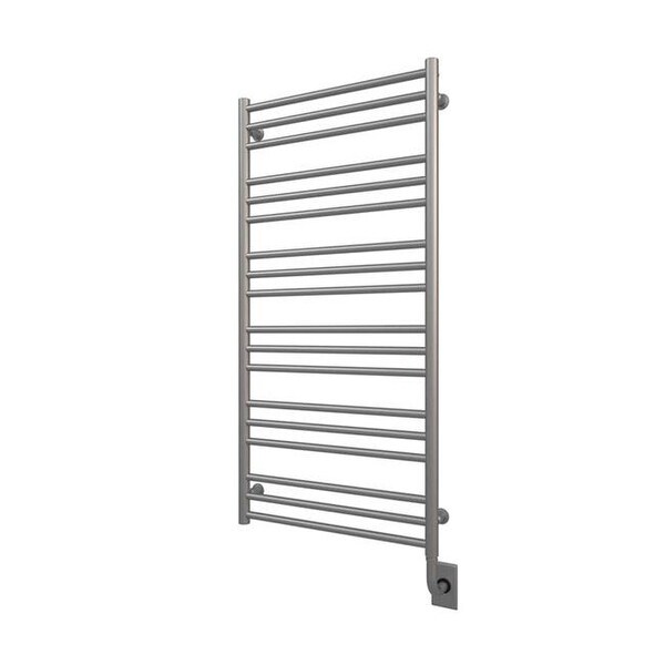 Tuzio 23 5 X 47 In Sorano Plug Towel Warmer Brushed Nickel Sorano Plug In Towel Warmer Brushed Nickel