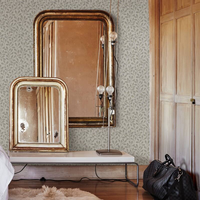 A-Street Prints Mai Aqua Abaca Grasscloth Wallpaper