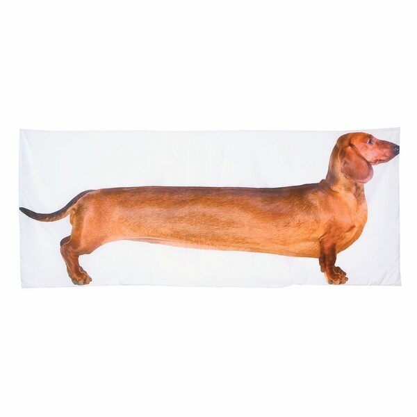 wiener dog body pillow