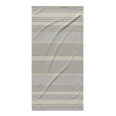 HUNTINGTON NATURAL Beach Towel By Kavka Designs - 36" x 72"