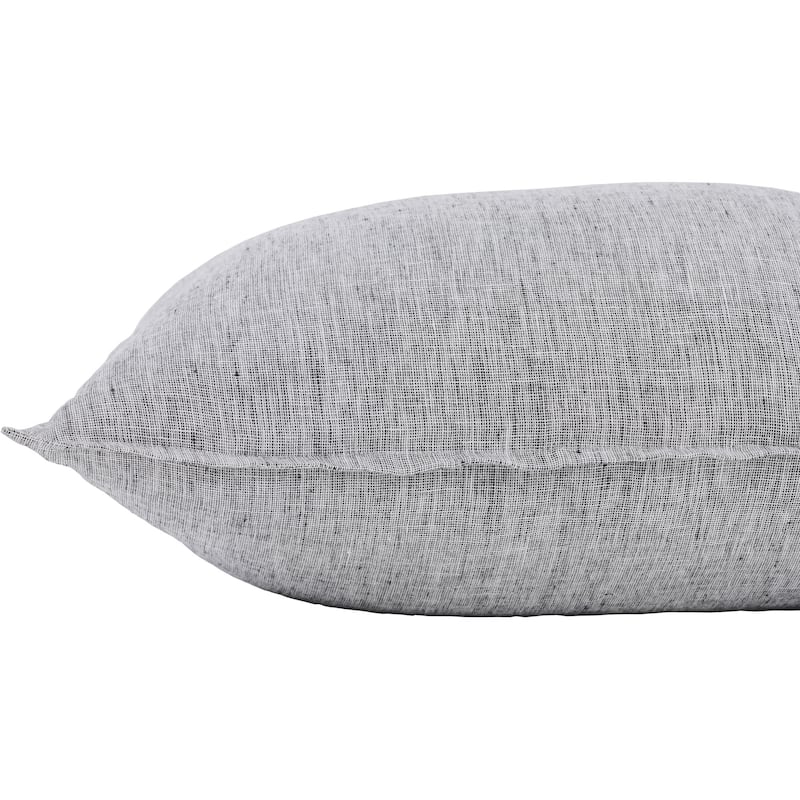 Textured Square Throw Pillow - 20" Black and White