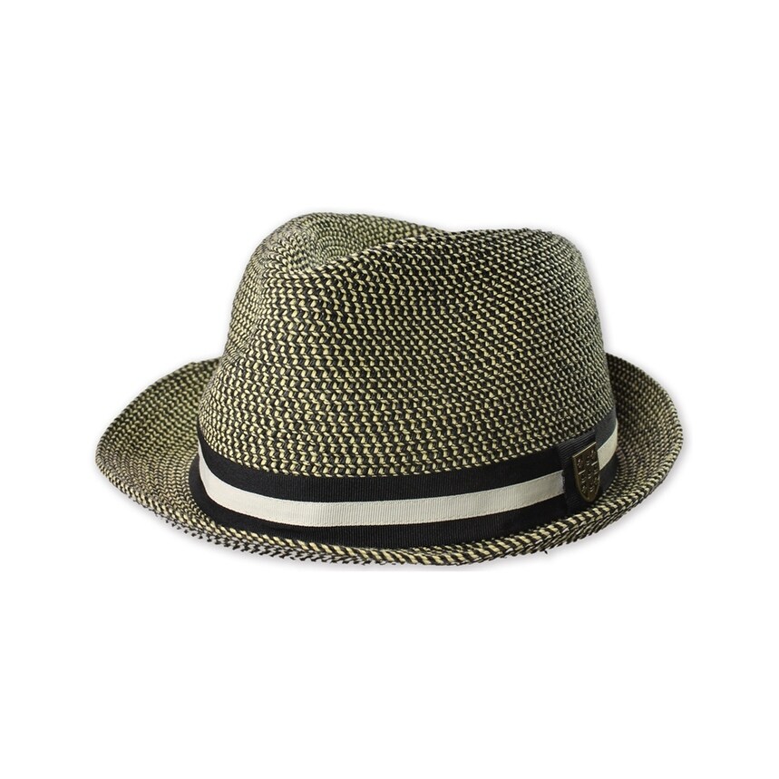 mens woven fedora