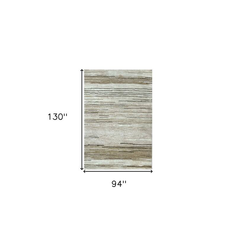 Mujun Power Loomed Distressed Abstract Non Skid Stain Resistant Durable Area Rug By HomeRoots