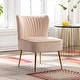 preview thumbnail 69 of 85, Haven Contemporary Velvet Upholstered Accent Chair