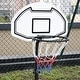 preview thumbnail 8 of 13, Aosom Portable Swimming Pool Basketball Hoop, 30 Inch Backboard with a Telescoping Height & All-Weather Build