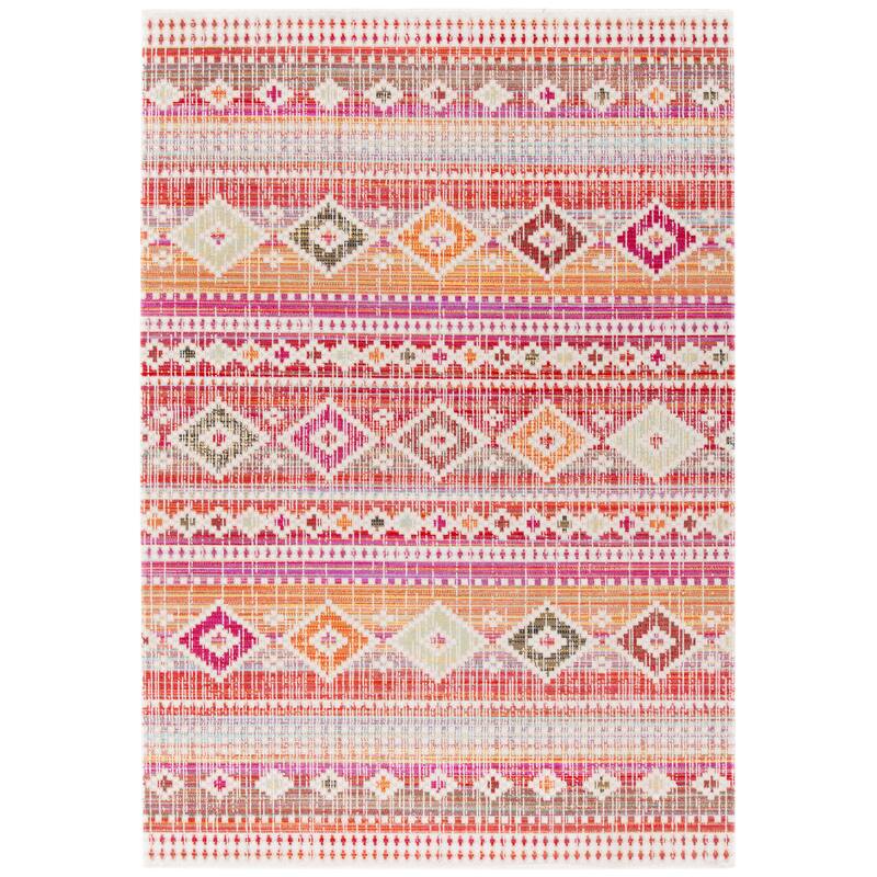 SAFAVIEH Montage Karnit Indoor/ Outdoor Waterproof Patio Backyard Rug