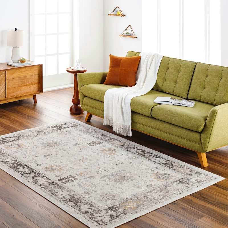Artistic Weavers Basel Faded Floral Classic Area Rug