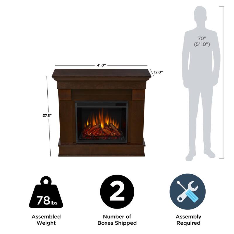 Chateau 41" Electric Fireplace by Real Flame