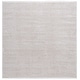 preview thumbnail 17 of 17, SAFAVIEH Whisper Ardiana Contemporary Stripe Fringe Rug 6'7" Square - Beige/Ivory - Square