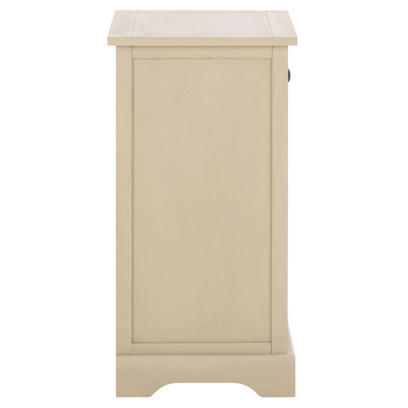 SAFAVIEH Alverta Red Storage Side Table - 15.9" x 13" x 27.6" - 16"W x 13"D x 26"H