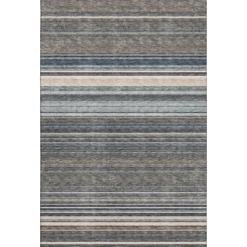Premium Washable Super Soft Modern Stripes Mayfield Rug