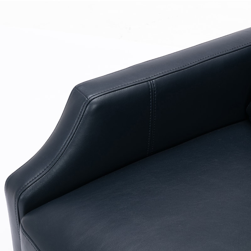 Brooklyn Faux Leather Push Back Recliner by Greyson Living