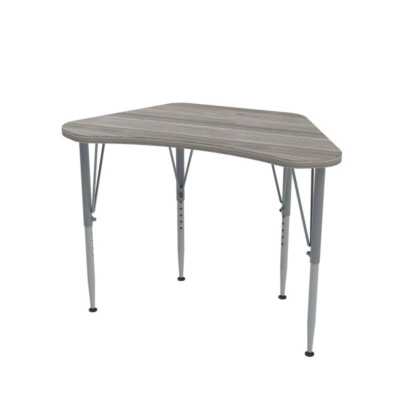 Tot Mate Versa Kids Desk Wing Shape Large Laminate Surface 35" x 19.75" Classroom Table
