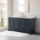 preview thumbnail 20 of 29, Vanity Art 60" Single Sink Bathroom Vanity with Top & Backsplash
