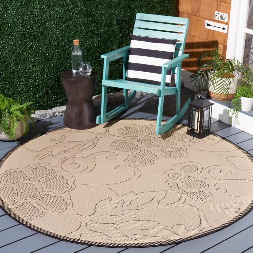 SAFAVIEH Courtyard Yaren Indoor/ Outdoor Waterproof Patio Backyard Rug