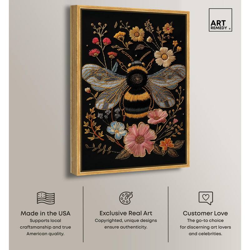 Honeyed Herald I Canvas by Art Remedy