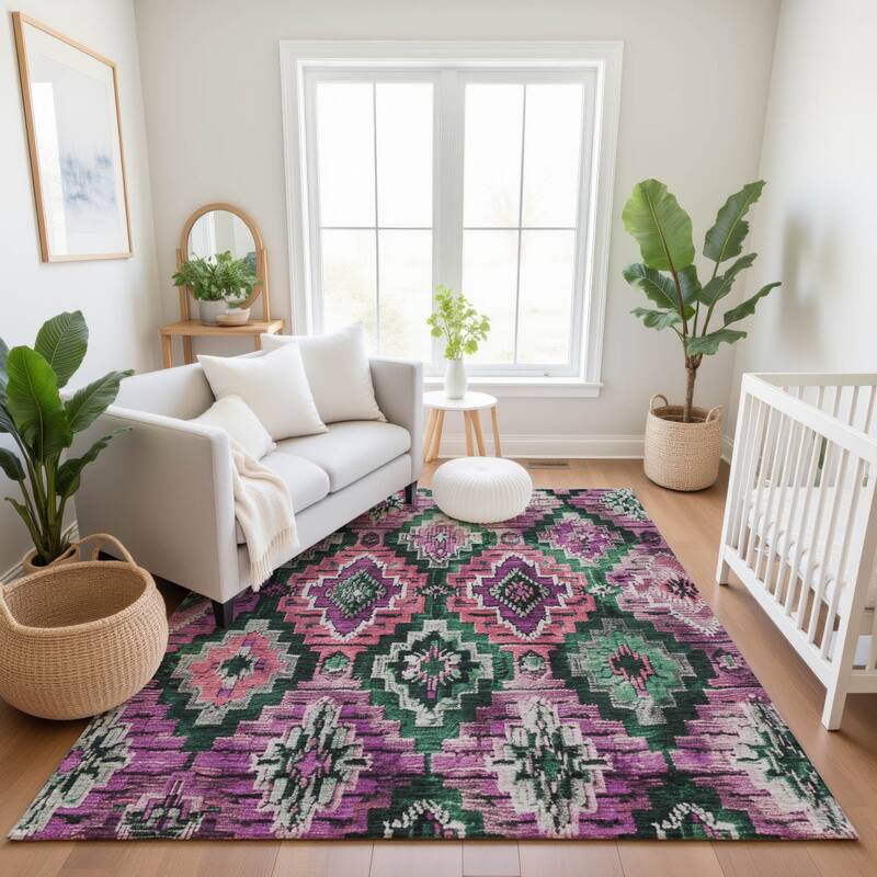 Premium Washable Super Soft Boho Global Mayfield Rug