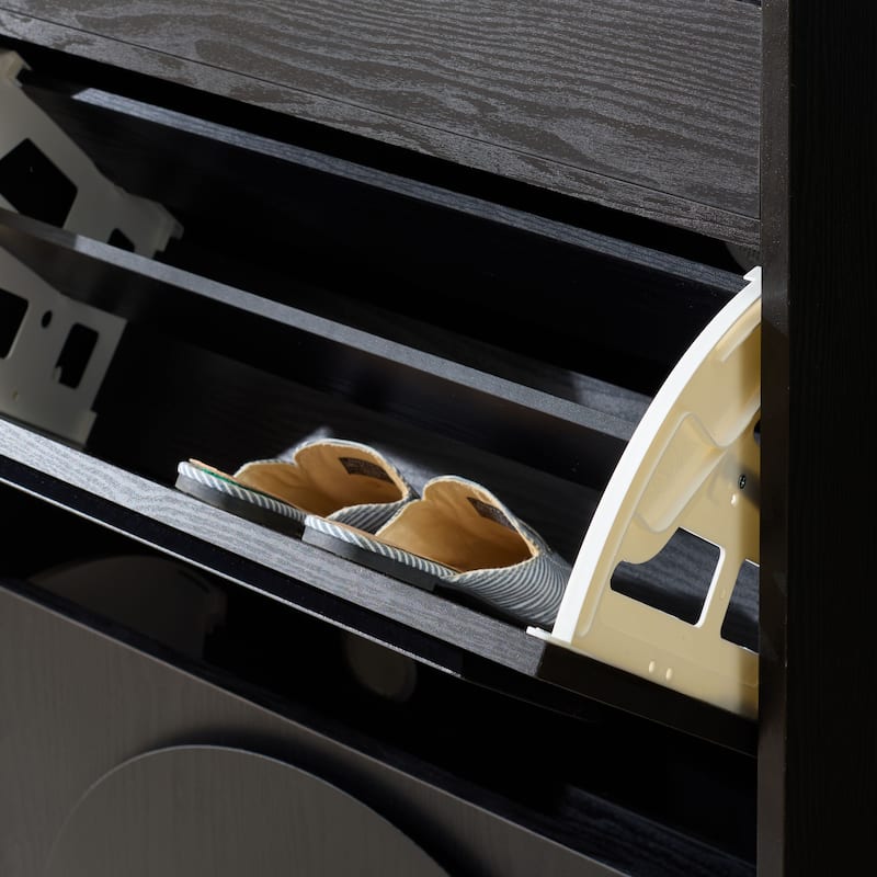 SAFAVIEH Home Willam Shoe Rack - 9"W x 24"D x 41"H