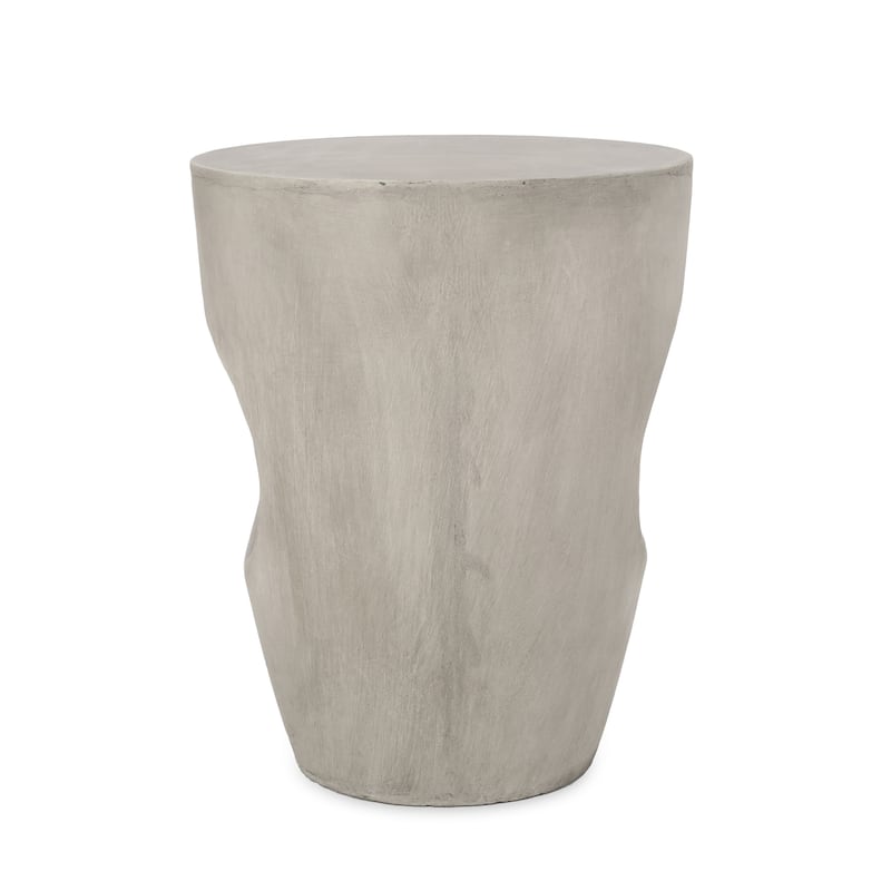 Christopher Knight Home Sirius Indoor Contemporary Lightweight Concrete Accent Side Table - 14.50"W x 14.50"D x 18.50"H