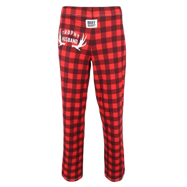 Mens tall buffalo plaid pajamas Clearance