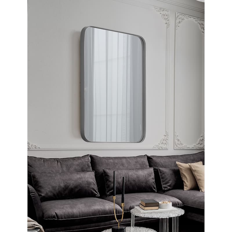 SUMMER STAR Gray Wall Mirror - 22x30