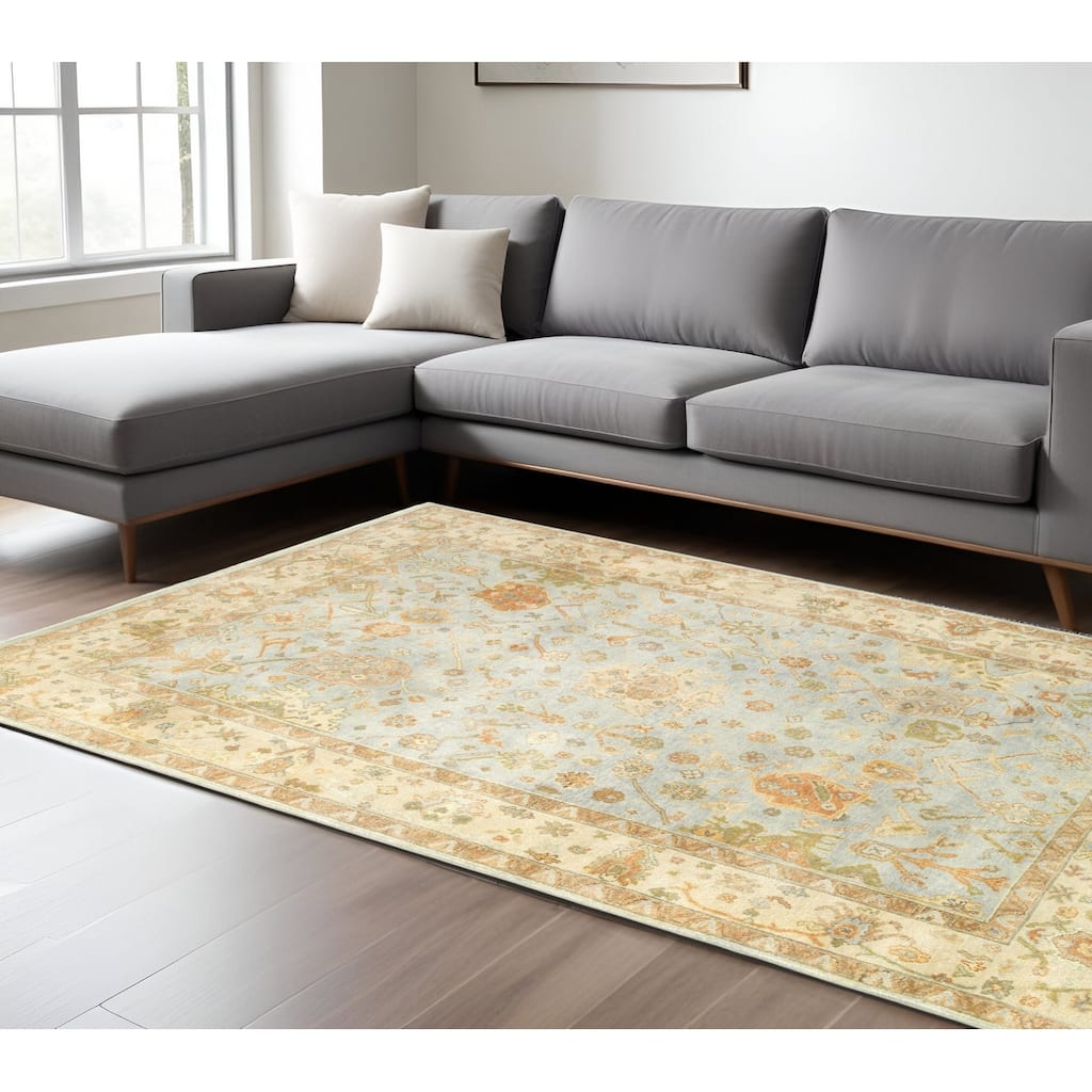HomeRootsOriental Traditional Rectangle Area Rug