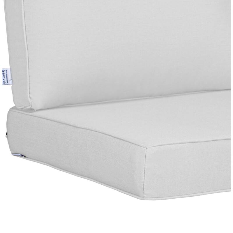Modern 24" Outdoor Deep Seat Cushions Set, Outdoor Cushions for Chairs - 23" W x 24.5" D