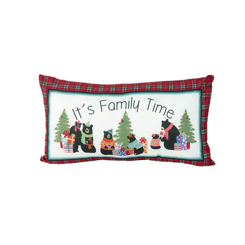 Your Lifestyle by Donna Sharp Holiday Love Polyester 2PC Decor Pillow Set