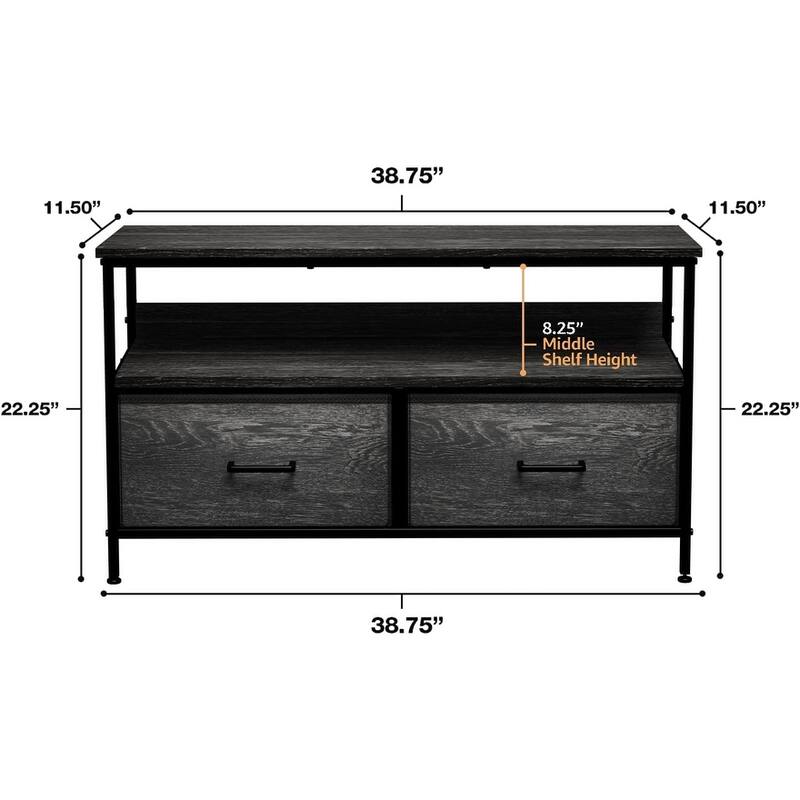 Dresser Drawers TV Table Stand 25-50 Inch, Furniture Storage Chest