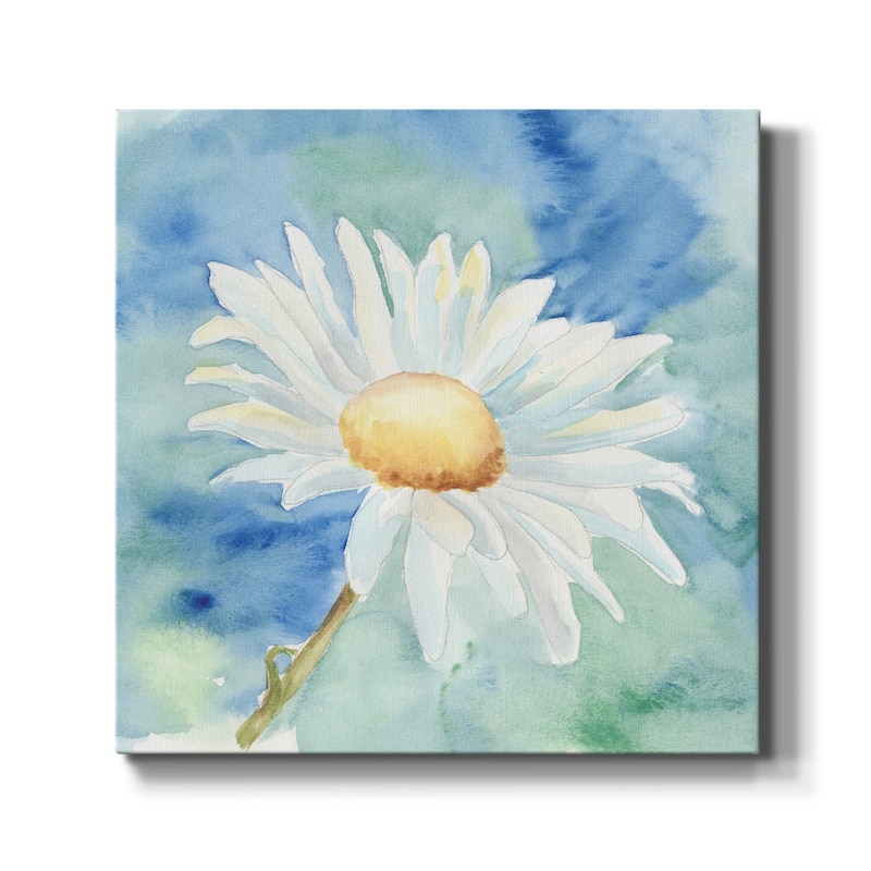 Daisy Sunshine II-Premium Gallery Wrapped Canvas - Ready to Hang - 10X10