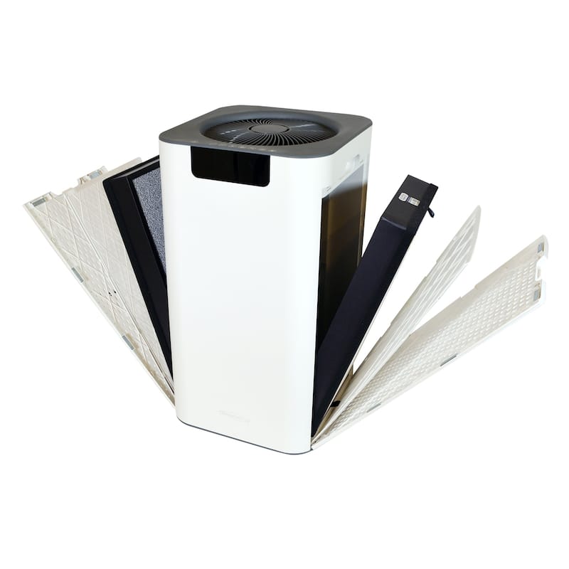 Soleus Air HEPA Whole Home Air Purifier with 6 Stage Filter and Laser Air Quality Indication