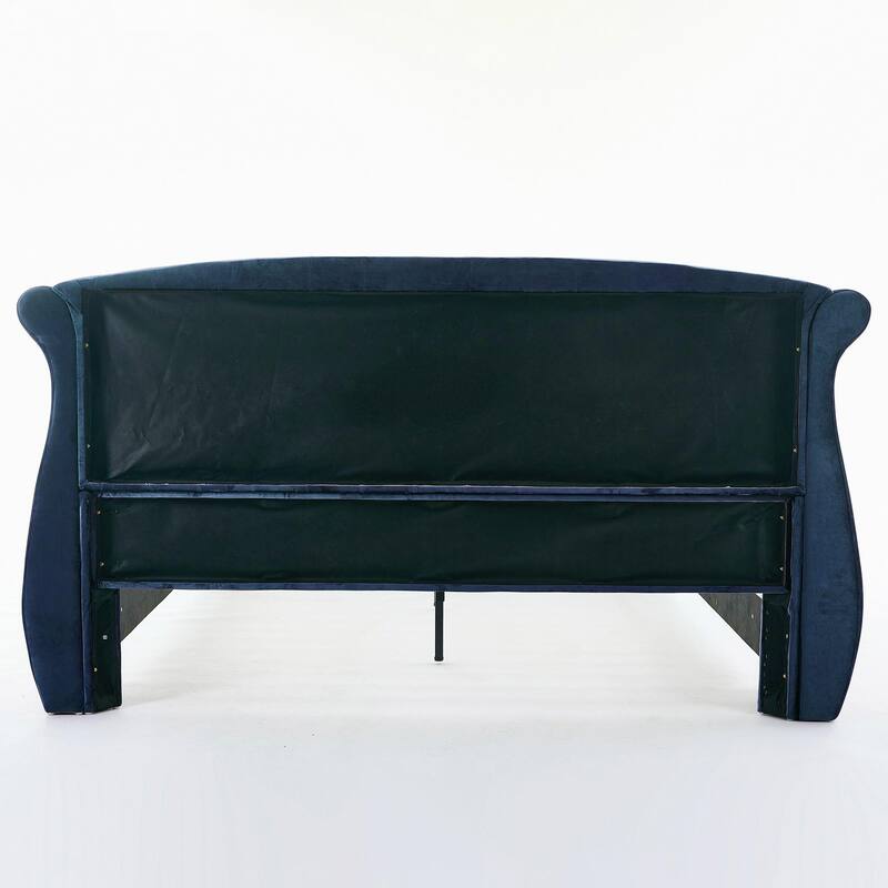 Christopher Knight Home-Eldora Upholstered Bed with Wingback