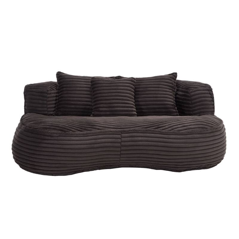 Comfort Lounger High Back Bean Bag Chair