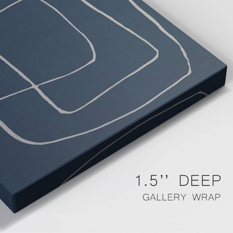 Shapes and Night Sky II Premium Gallery Wrapped Canvas - Ready to Hang