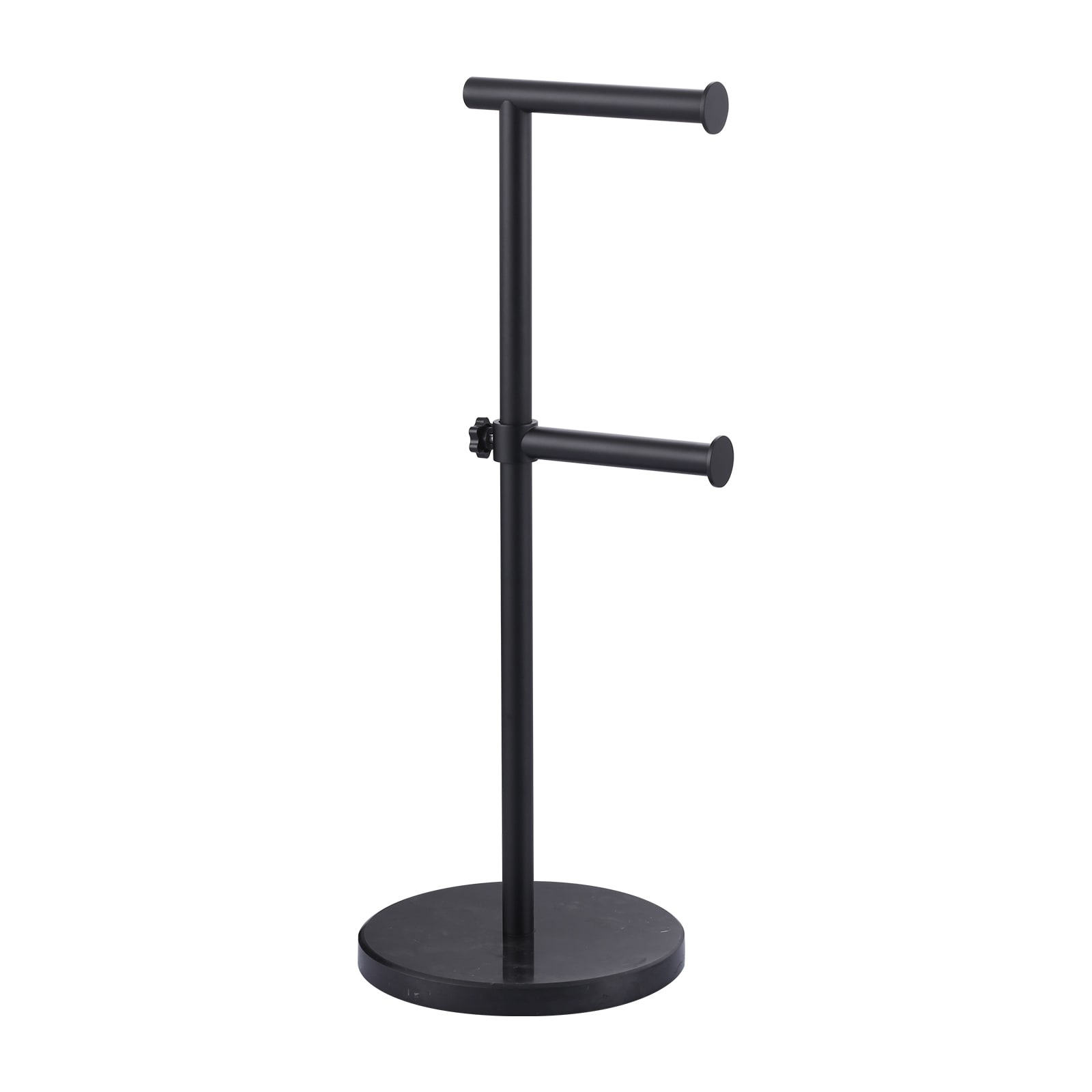 WOWOW Stainless Steel Freestanding Toilet Paper Holder in Modern
