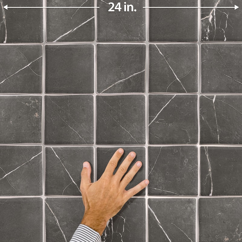Merola Tile Istanbul Night 4-3/4" x 4-3/4" Porcelain Floor and Wall Tile
