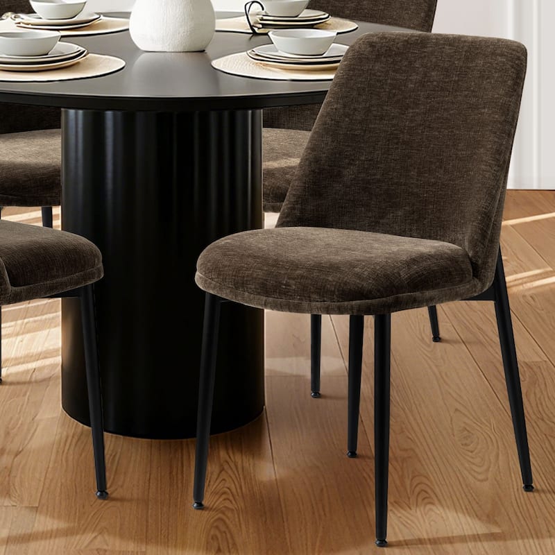 Upholstered Back Dining Chair (Set Of 4)