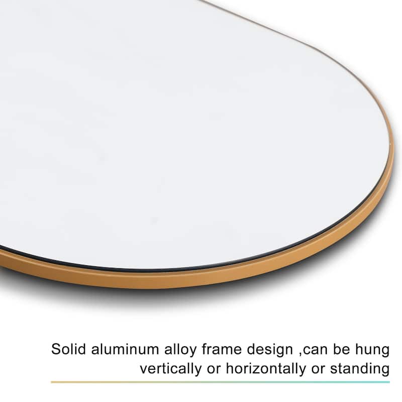 Full-length Floor Arched Mirror