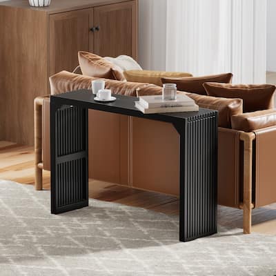 Sturdy Solid Wood Console Table for Various Rooms