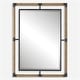 preview thumbnail 2 of 5, Beveled Wrapped Rope Wall Mirror - 38"