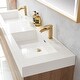 preview thumbnail 6 of 7, Palencia 72" Wall-Mount Vanity with White Sink Top and Mirror