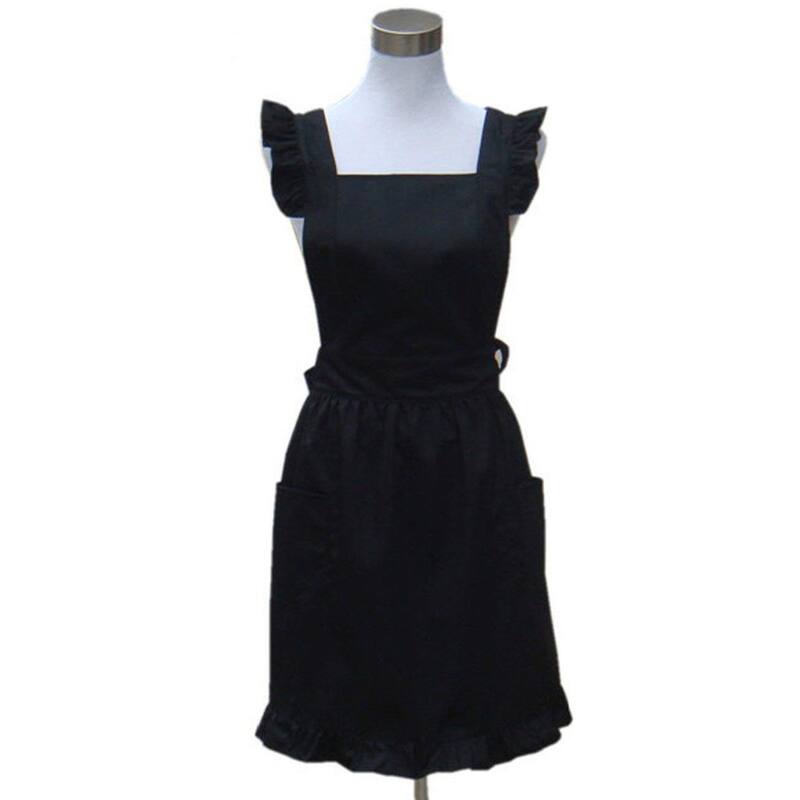 Lovely White Retro Lady's Aprons for Women's Bed Bath & Beyond 25970205