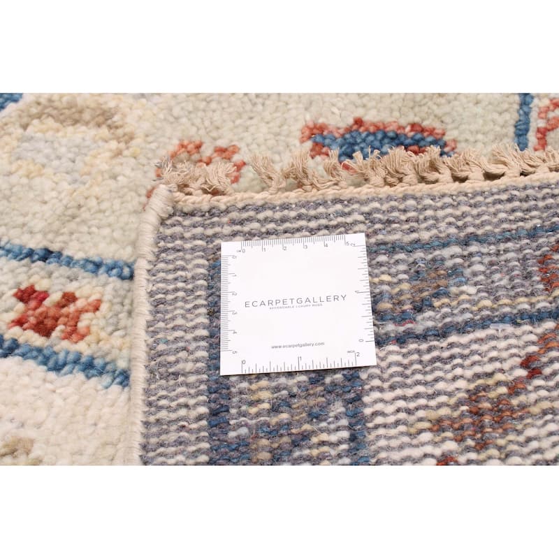 ECARPETGALLERY Hand-knotted Jules Serapi Light Grey Wool Rug - 8'0 x 9'11