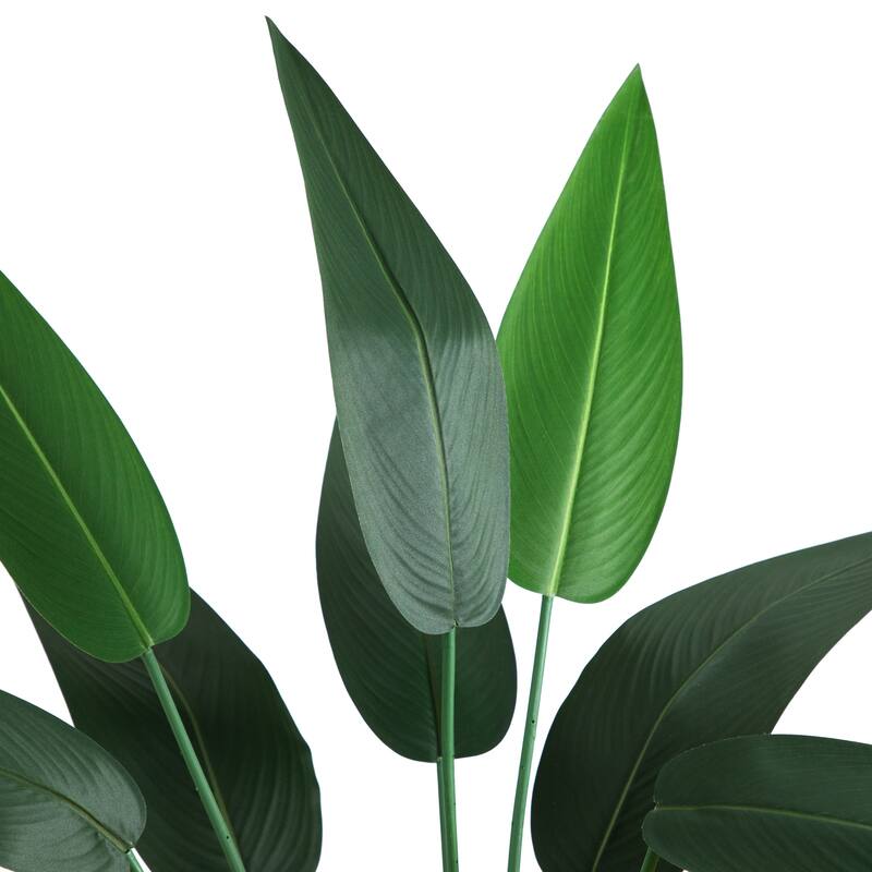 Sky Bird Artificial Potted Tree - 5.25' - Green and White