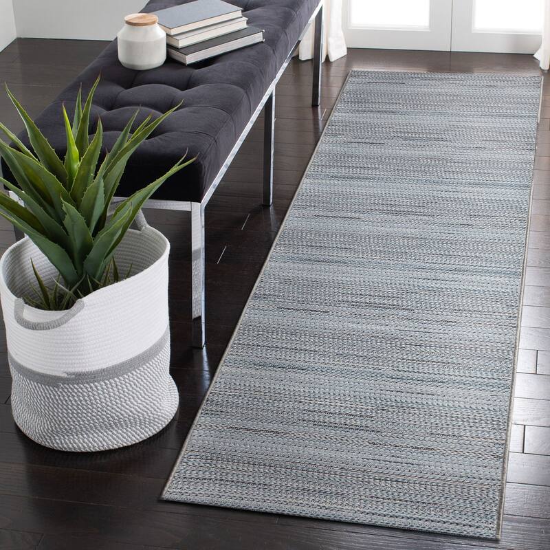 Liora Manne Miranda Tweed Stripe Indoor/Outdoor Rug